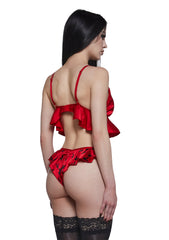 Flutter Bunny 2-Piece Lounge Set - Red