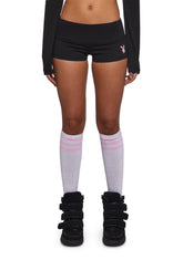 Playboy Mini Shorts - Black