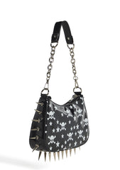 Punk Memories Spiked Shoulder Bag