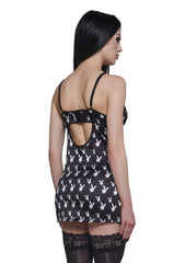 Lounge Bunny Satin Chemise