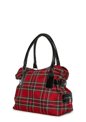 Rebel Class Plaid Shoulder Bag