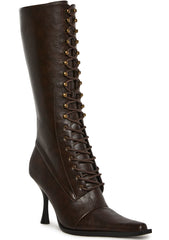 Tricks And Trials Lace Up Boots - Brown