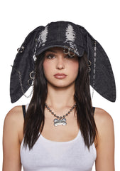 Animal Instinct Denim Cap