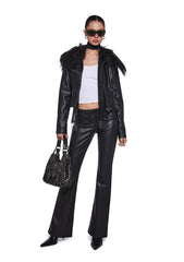 Caught Stealing Lace Up Pants