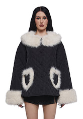 Humbug Season Quilted Coat