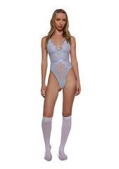 Paradise Bloom Lace Teddy