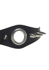 Heartless Leather Spiked Choker