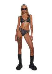 Think Pink Rhinestone 2-Piece Shorts Set