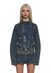 Kenzie Asymmetrical Moto Jacket