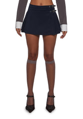 House Tour Mini Skort - Black