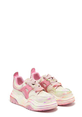 Kaleidoscopic Platform Trainers - Rainbow