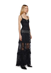 Temple Of Love Lace Maxi Dress