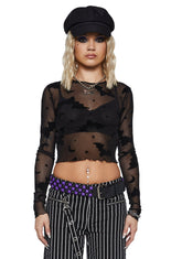 Spirited Rebel Mesh Top