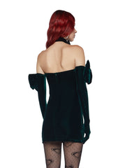 Pretty Perfection Mini Dress Set - Green