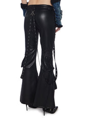 Aurora Cargo Jeans - Black