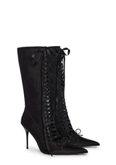 Scandalous Seduction Heeled Boots - Black