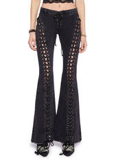 Wild Wanderer Flare Jeans - Black
