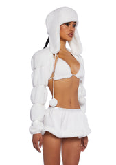 Abominable Doll Costume Set - White