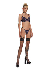 Darkened Dreams Mesh Bra