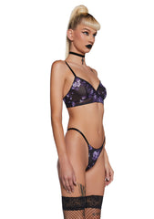 Darkened Dreams Mesh Bra