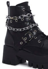 Bad Girl Blues Platform Boots