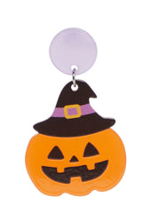 Grinning Gourd Drop Earrings