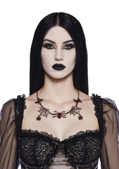 Love’s Web Statement Necklace