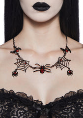 Love’s Web Statement Necklace
