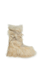 Warp Faux Fur Boots