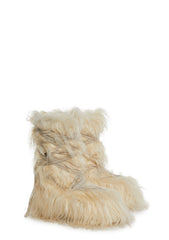 Warp Faux Fur Boots