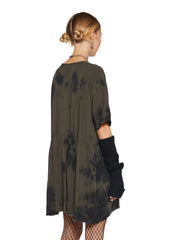 Not Your Babydoll Tie Dye Dress