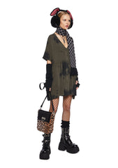 Not Your Babydoll Tie Dye Dress