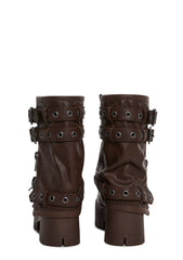 Warp Combat Boots - Brown