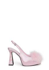 In My Boudoir Marabou Heels