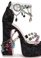 Holy Revelation Platform Heels - Gem