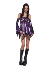 Lightning In A Bottle Mini Dress - Purple