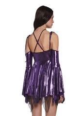 Lightning In A Bottle Mini Dress - Purple
