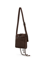 Warp Lace-Up Messenger Bag