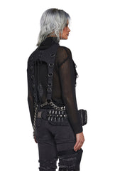 Warp Chain Harness Sweater