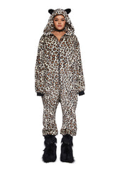Sleepover Ready Leopard Jumpsuit