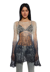 Total Wildness Ombre Sweater