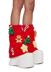 Yuletide Coziness Leg Warmers