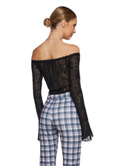 Romantic Reference Off The Shoulder Top
