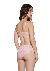 Love Strings Ruffled Bra