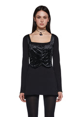 Decoded Messages Dress And Vest Set