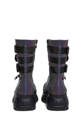 Mad Hustle Pocket Combat Boots - Reflective
