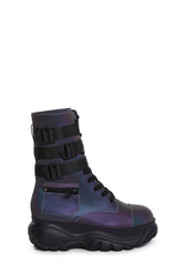 Mad Hustle Pocket Combat Boots - Reflective
