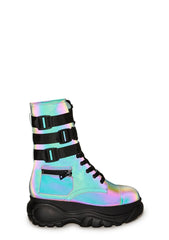 Mad Hustle Pocket Combat Boots - Reflective