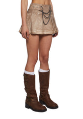 Prep School Rebel Mini Skirt