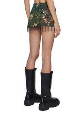 Fluorescent Eden Mini Skirt